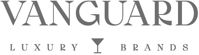 A logo of Vanguard Luxury Brands.